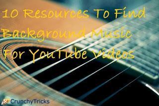 10 Resources To Find Background Music For YouTube Videos