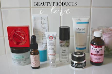 Beauty Products I Love