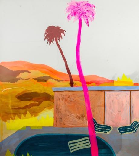 Portland Artist Joanne Graelin Colorful Industrial Landscapes