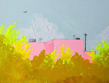 Portland Artist Joanne Graelin Colorful Industrial Landscapes