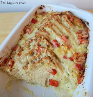 Leftovers Savoury Bread Bake