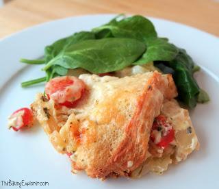 Leftovers Savoury Bread Bake