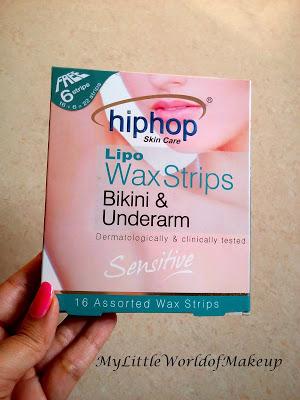 Hiphop Wax Strips for Bikini & Underarm Review