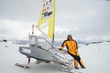 Antarctica 2015: Outer Edge Challenge Team En Route to the South Pole