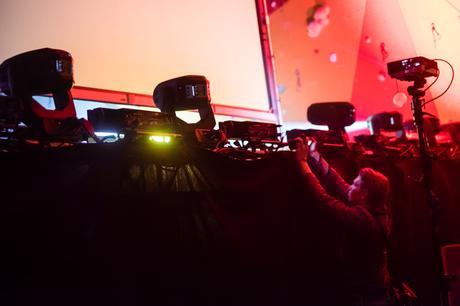 Behind the scene of Siriusmodeselektor Charlene's behind the scene picture of me behind the scene!