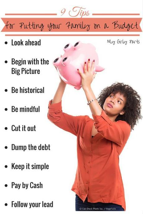 9 Tips for Putting Your Family on a Budget PinIt