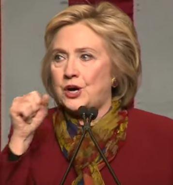 Hillary has a coughing fit in NY, Feb. 16, 2016