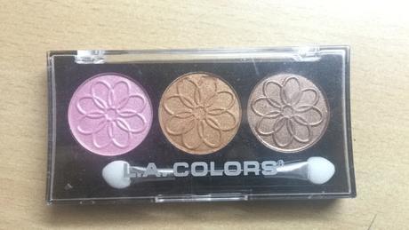 LA Colors 3 Colours Eyeshadow Palette in Orchid Review and Swatches!