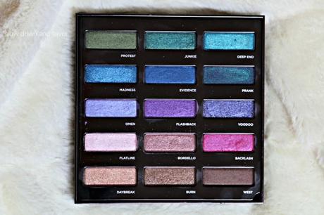 Urban Decay Urban Spectrum Palette Review and Swatches