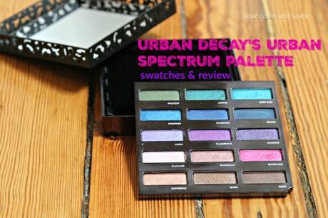 Urban Decay Urban Spectrum Palette Review and Swatches