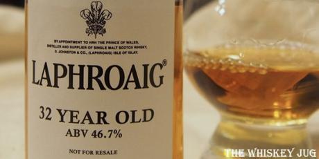 Laphroaig 32 Review Laphroaig 32 Label