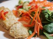 Recipe: Thai Chicken Cakes Satay Noodle Salad