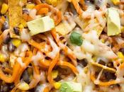 Spiralized Sweet Potato Enchilada Skillet