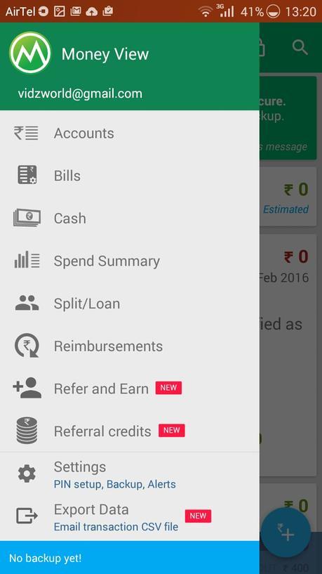 Money View Android app – a review