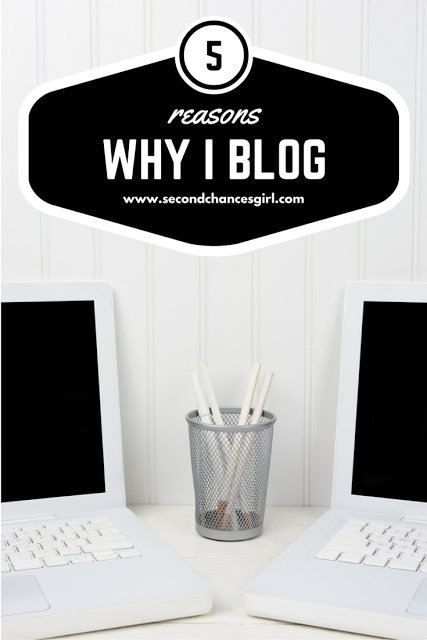 5 reasons why I blog!! Ever wondered about starting a blog or already have a blog and considering to quit? I've been there and blogging has been life-changing for me.