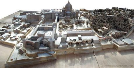 Vatican City scale model