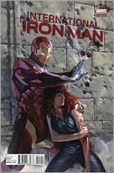 International Iron Man #1 Cover - Dell'Otto Variant