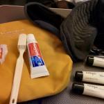 Cathay Pacific Business Class to HK - Toiletries