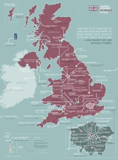 Great British Television Map