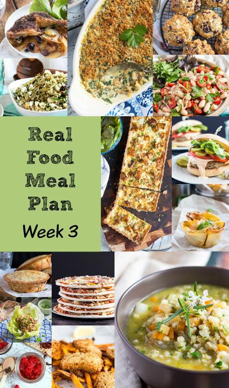 Real Food Meal Plan – Week 3 2016