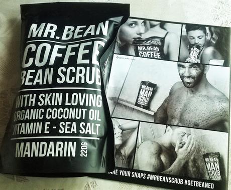 Mr. Bean Mandarin Coffee Bean Scrub Review