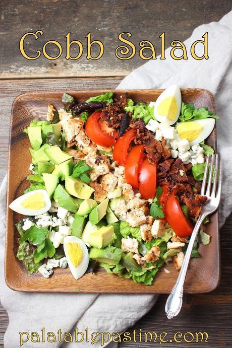 Cobb Salad for #SundaySupper Cobb Salad for #SundaySupper