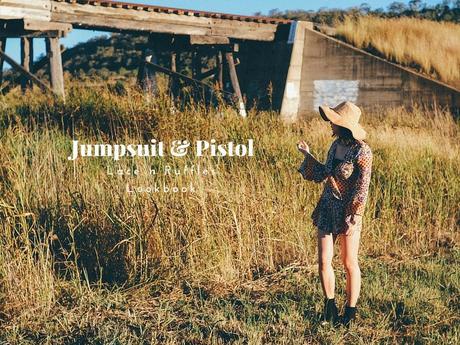 Jumpsuit & Pistol: Lace n Ruffles Lookbook