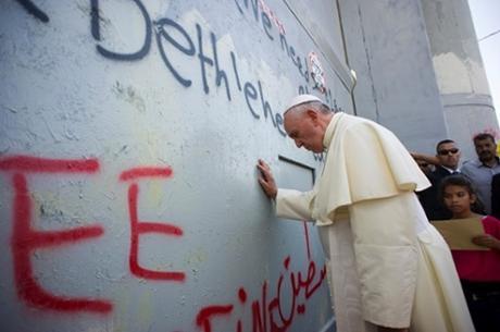 The Pope, Donald Trump and Roger Waters walk into a wall....