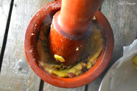 Sopa De Pollo Con Mofongo (Puerto Rican Chicken Soup)