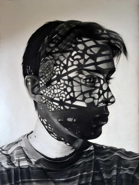 Charcoal Portraiture Drawings by Dylan Andrews
