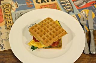 Paleo Bacon & Egg Wafflewich {gluten free, dairy free, soy free}