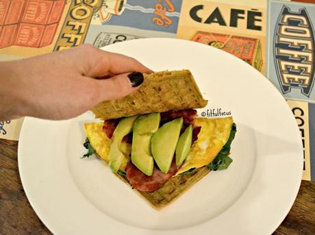 Paleo Bacon & Egg Wafflewich {gluten free, dairy free, soy free}