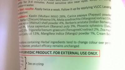 VLCC Indian Berberry Face Scrub Review