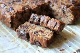 Paleo Chocolate Chunk Banana Bread