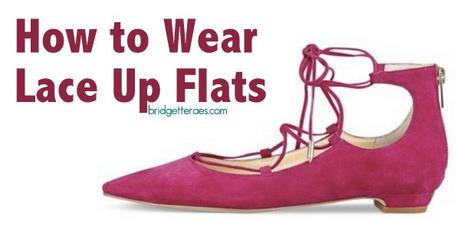 How to Wear Lace Up Flats