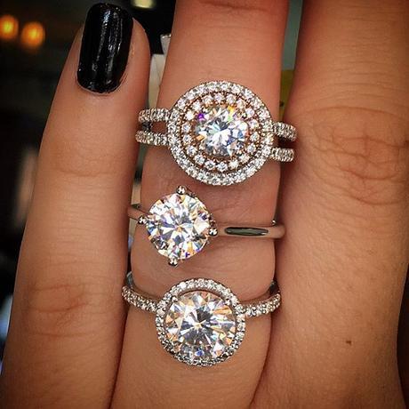 A Jaffe engagement rings