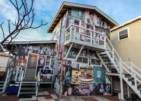 A Manhattan Beach house covered in family photographs