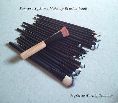 Bornpretty Store Make up brushes Haul & Review + My experience!