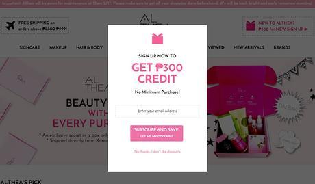 Shopping at Althea Philippines + Unboxing