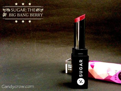 SUGAR It's A-Pout Time! Vivid Lipstick: The Big Bang Berry Review