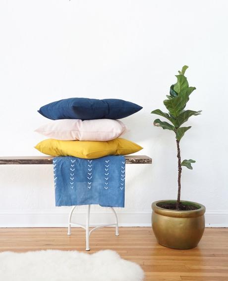 Primp Your Place with DIY Button Tufted Pillows