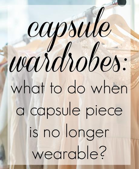 When an Item from Your Capsule Wardrobe Dies an Untimely Death