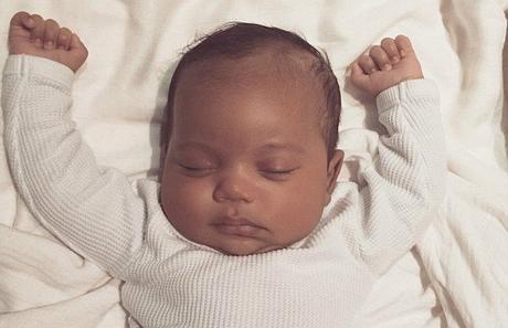 Knaye West and Kim Kardashian West Reveal A Picture Of Saint