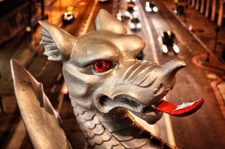 The #London Nightly #Photoblog 23:02:16 Here Be Dragons