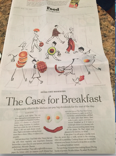 The “little” avocado page from the New York Times