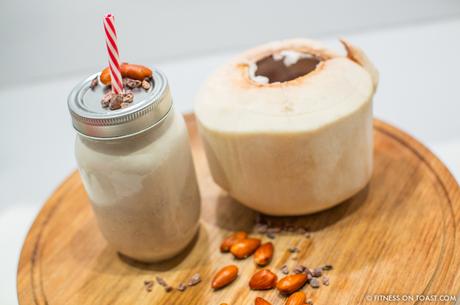 Fitness On Toast Faya Blog Recipe Almond Milk Healthy Fit Tasty