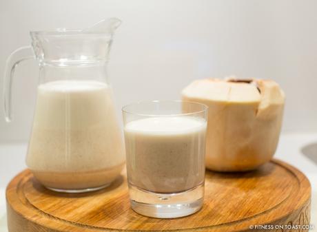 Fitness On Toast Faya Blog Recipe Almond Milk Healthy Fit Tasty-3