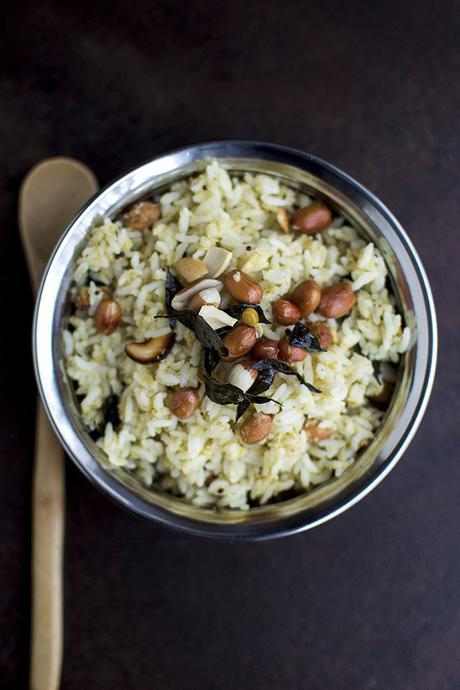 Tamarind Rice with Coconut