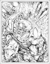 Spawn Adult Coloring Book Preview 4