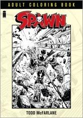 Spawn Adult Coloring Book Cover